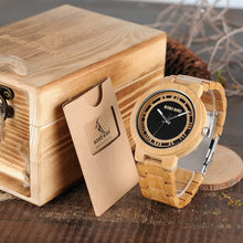 Charger l'image dans la galerie, Montre en bois Beige