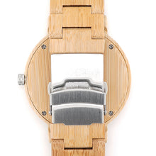 Charger l'image dans la galerie, Montre en bois Beige