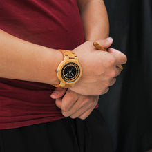 Charger l'image dans la galerie, Montre en bois Beige