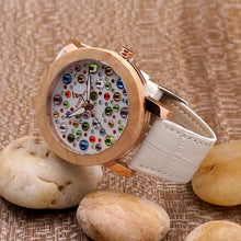 Charger l'image dans la galerie, Montre en bois PEARL pour femmes - PLUSKUNDETAIL