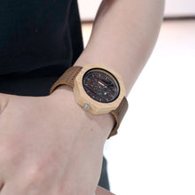 Charger l'image dans la galerie, Montre en bois Pentagone pour hommes - PLUSKUNDETAIL