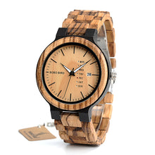 Charger l'image dans la galerie, Montre en bois Boisée