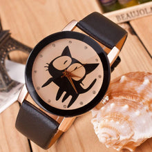 Charger l'image dans la galerie, Montres CHAT NOIR pour femmes - PLUSKUNDETAIL