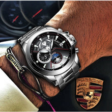 Charger l&#39;image dans la galerie, Montre automatique suisse BINGER pour hommes - PLUSKUNDETAIL