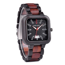 Charger l'image dans la galerie, Montre en bois squared