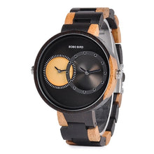 Charger l'image dans la galerie, Montre CHARBON en bois