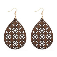 Charger l'image dans la galerie, Boucle d'oreilles WOODEN
