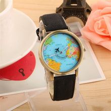 Charger l'image dans la galerie, Montre style Map Monde pour femmes - PLUSKUNDETAIL